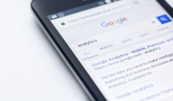Google searches results for analytics - seowned digital marketing belfast
